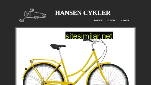 hansencykler.dk alternative sites