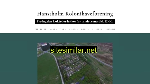 hanstholm-kolonihaveforening.dk alternative sites