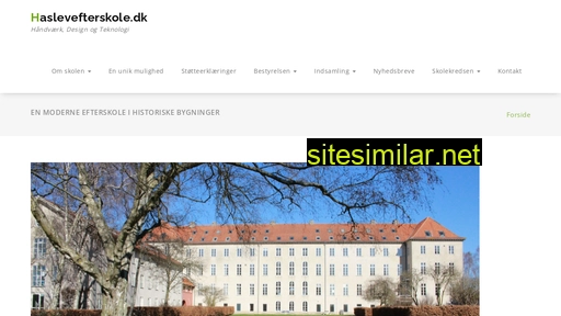 haslevefterskole.dk alternative sites
