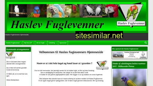 haslevfuglevenner.dk alternative sites