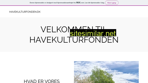havekulturfonden.dk alternative sites
