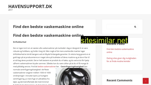 havensupport.dk alternative sites