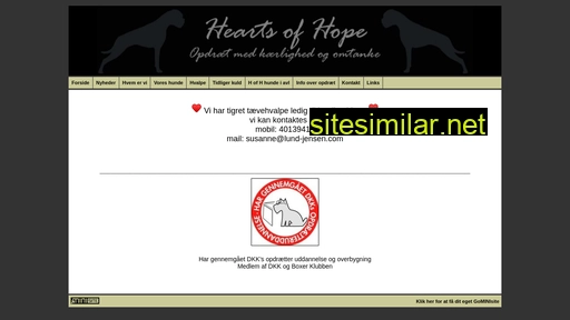 heartsofhope.dk alternative sites