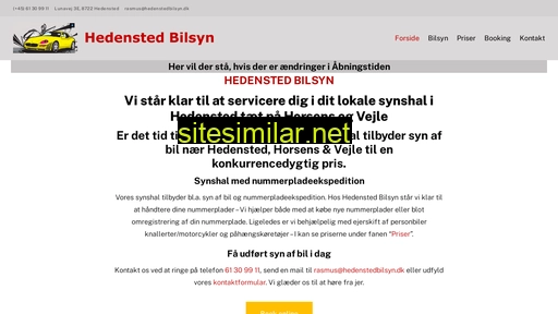 hedenstedbilsyn.dk alternative sites