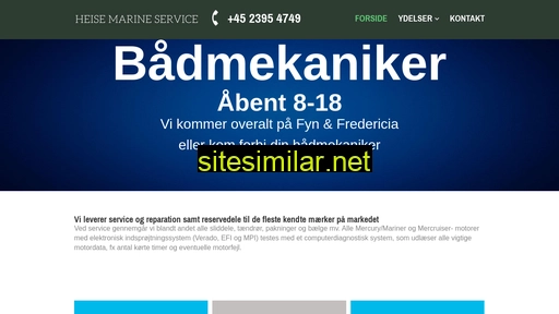 heisemarineservice.dk alternative sites