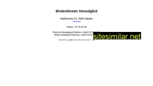 hejlskovvej14.dk alternative sites