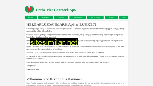 herbaplusdanmark.dk alternative sites