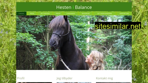 hestenibalance.dk alternative sites