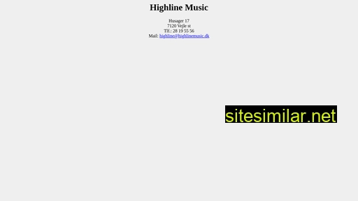 highlinemusic.dk alternative sites