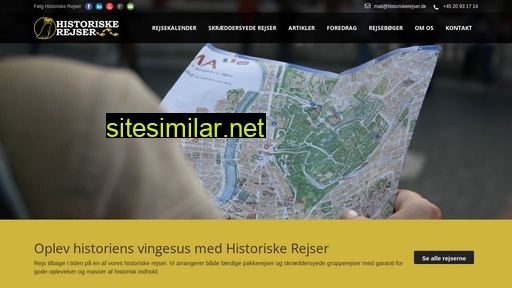 historiskerejser.dk alternative sites
