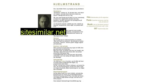 hjelmstrand.dk alternative sites