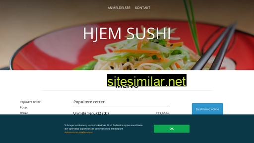hjemsushi-valby.dk alternative sites
