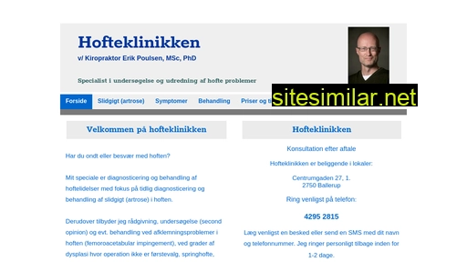 hofteklinikken.dk alternative sites