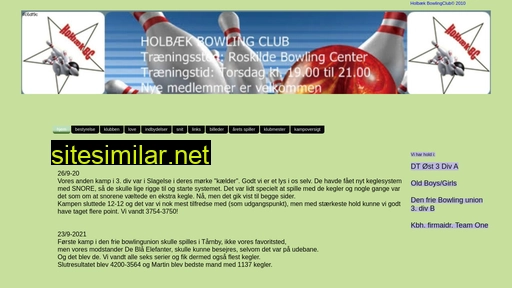 holbaekbowlingclub.dk alternative sites