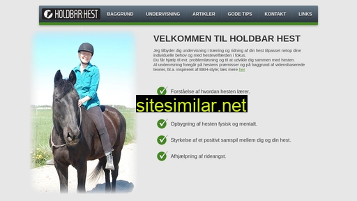 holdbarhest.dk alternative sites