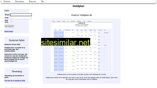 holdplan.dk alternative sites