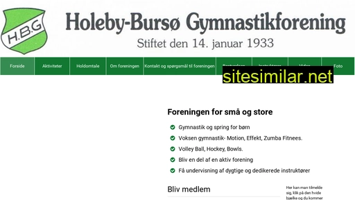 Holeby-bursogymnastikforening similar sites