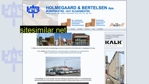 holmegaard-bertelsen.dk alternative sites