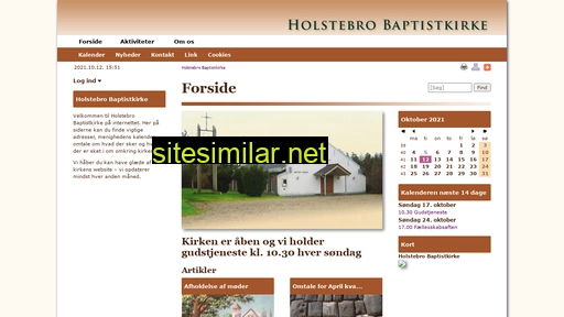 holstebrobaptistkirke.dk alternative sites