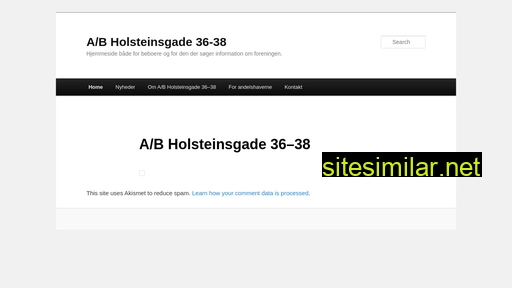 holsteinsgade36-38.dk alternative sites