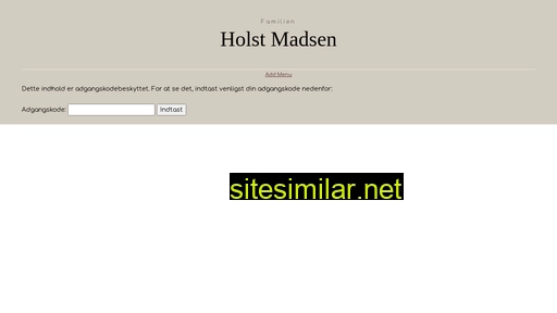 holstmadsen.dk alternative sites