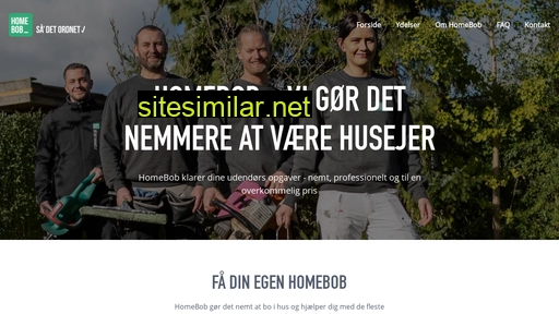 homebob.dk alternative sites