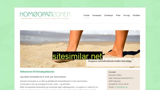 homeopatizonen.dk alternative sites