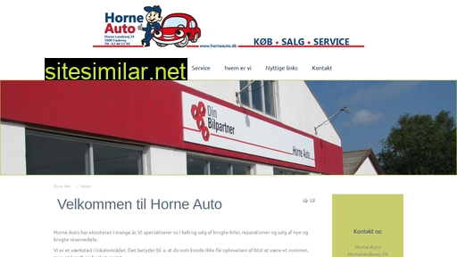 horneauto.dk alternative sites