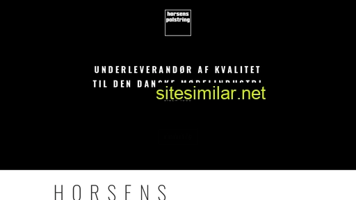 horsenspolstring.dk alternative sites