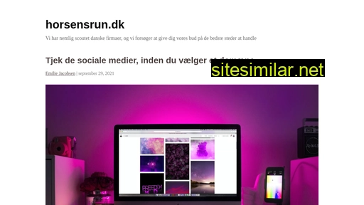 horsensrun.dk alternative sites