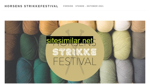horsensstrikkefestival.dk alternative sites