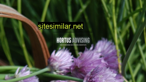 hortusadvising.dk alternative sites