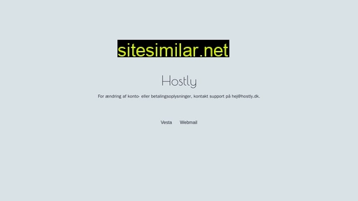 hostly.dk alternative sites
