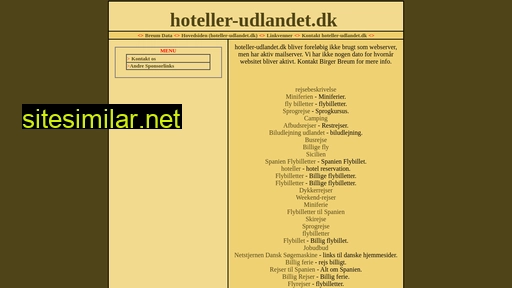 hoteller-udlandet.dk alternative sites
