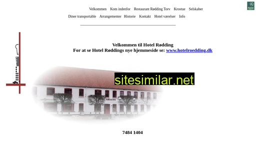 hotelroedding.dk alternative sites