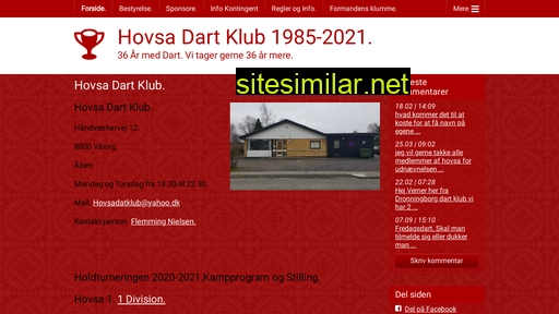 hovsa-dart-klub.dk alternative sites