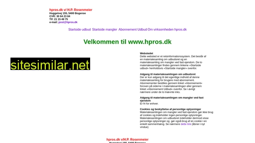hpros.dk alternative sites