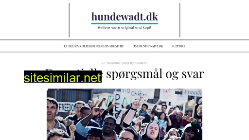 hundewadt.dk alternative sites