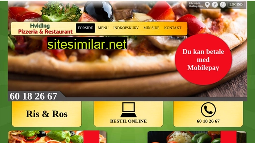 hvidingpizza.dk alternative sites