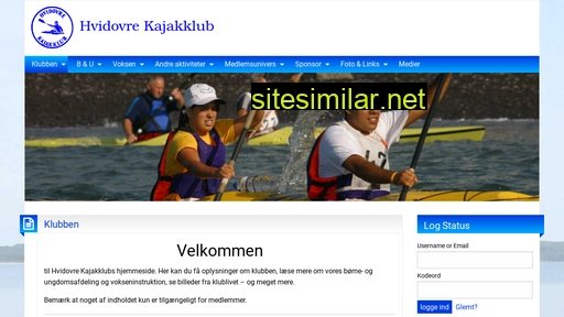 hvidovrekajakklub.dk alternative sites
