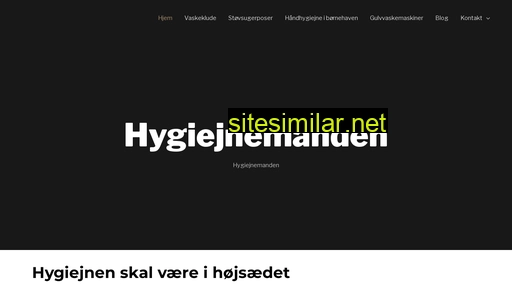 Hygiejnemanden-webshop similar sites