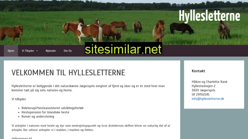 hyllesletterne.dk alternative sites