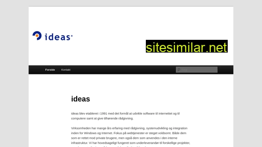 ideas.dk alternative sites
