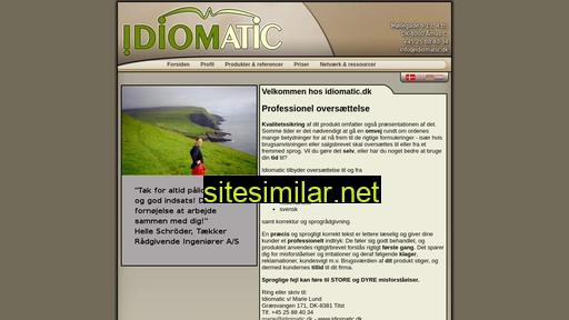idiomatic.dk alternative sites