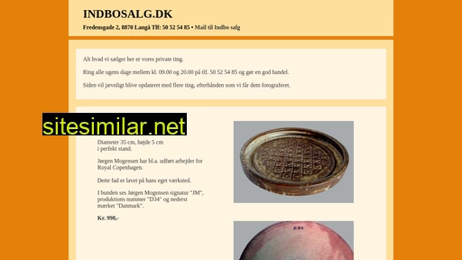 indbosalg.dk alternative sites