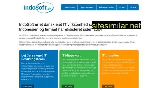 indosoft.dk alternative sites