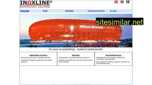 inoxline.dk alternative sites