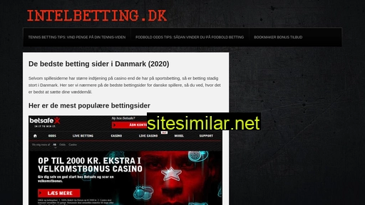 intelbetting.dk alternative sites