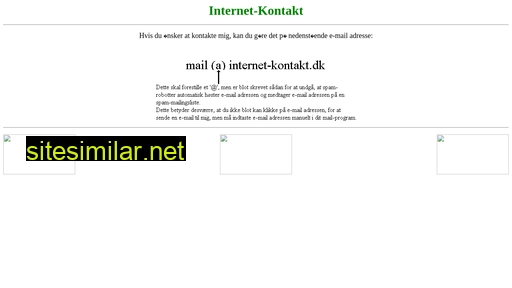 internet-kontakt.dk alternative sites