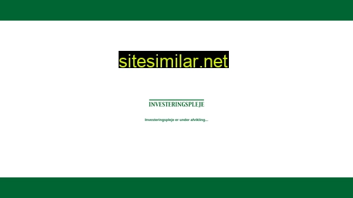 investeringspleje.dk alternative sites